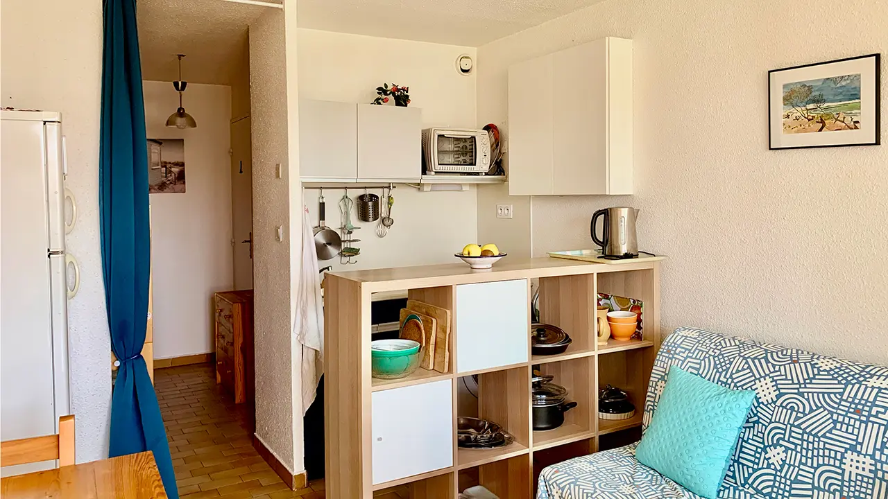 Cuisine ouverte sur le séjour